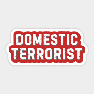 Domestic Terrorist Sticker